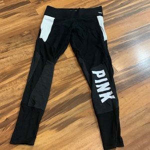 PINK black leggings